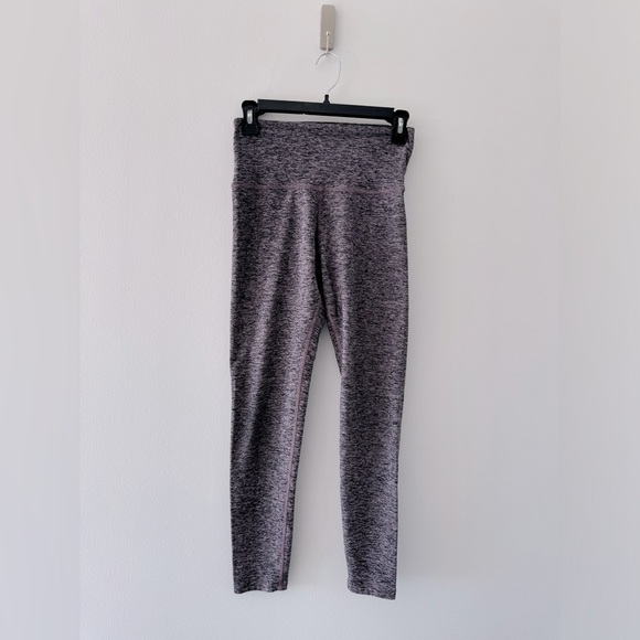 BEYOND YOGA Heather Purple Leggings M - Picture 1 of 3